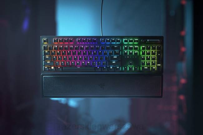 blackwidow v3 - żółty przełącznik - us Razer ZF6461 czarny klawiatura